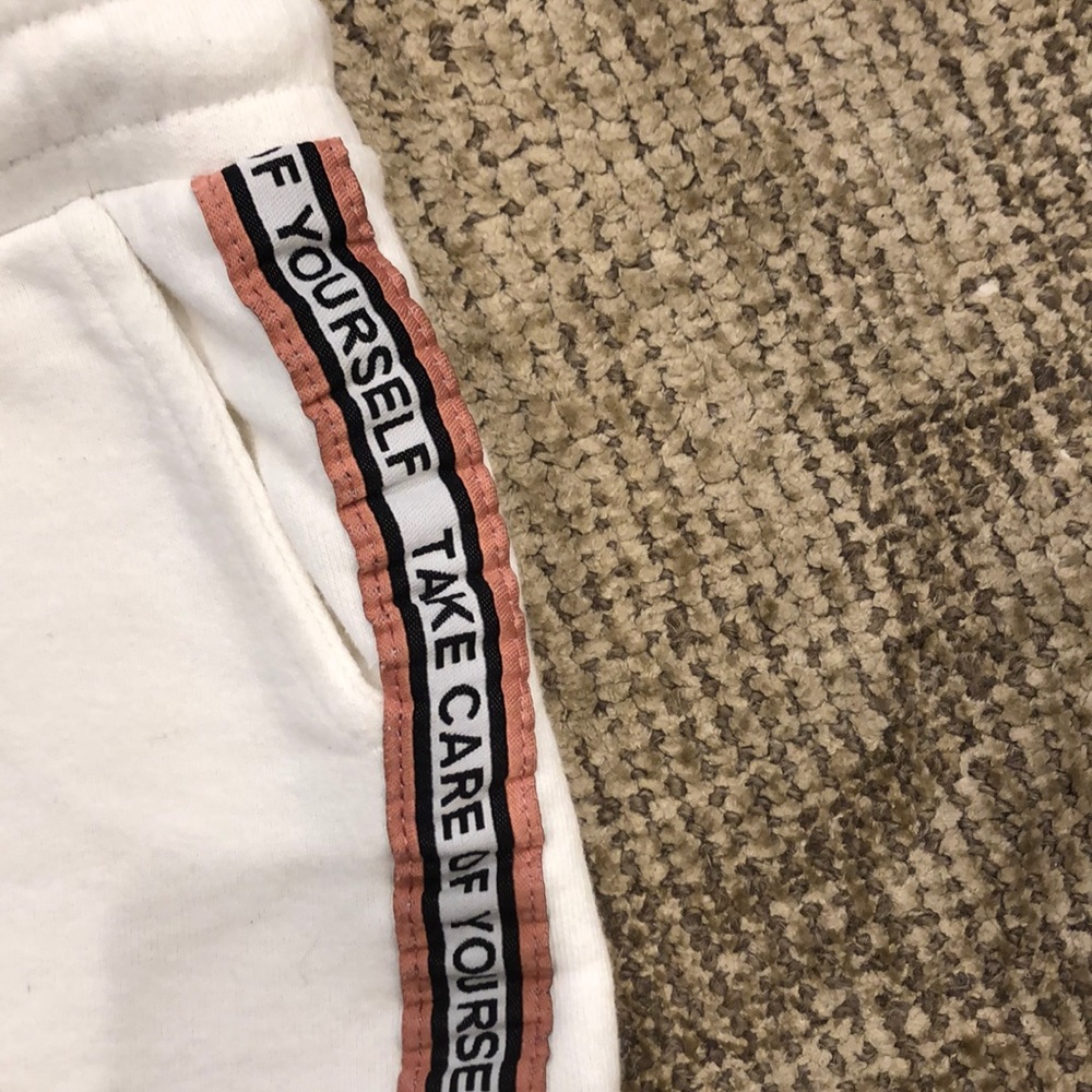Zara Kids White Cotton Shorts Sz 11/12 152CM - Picture 3 of 4